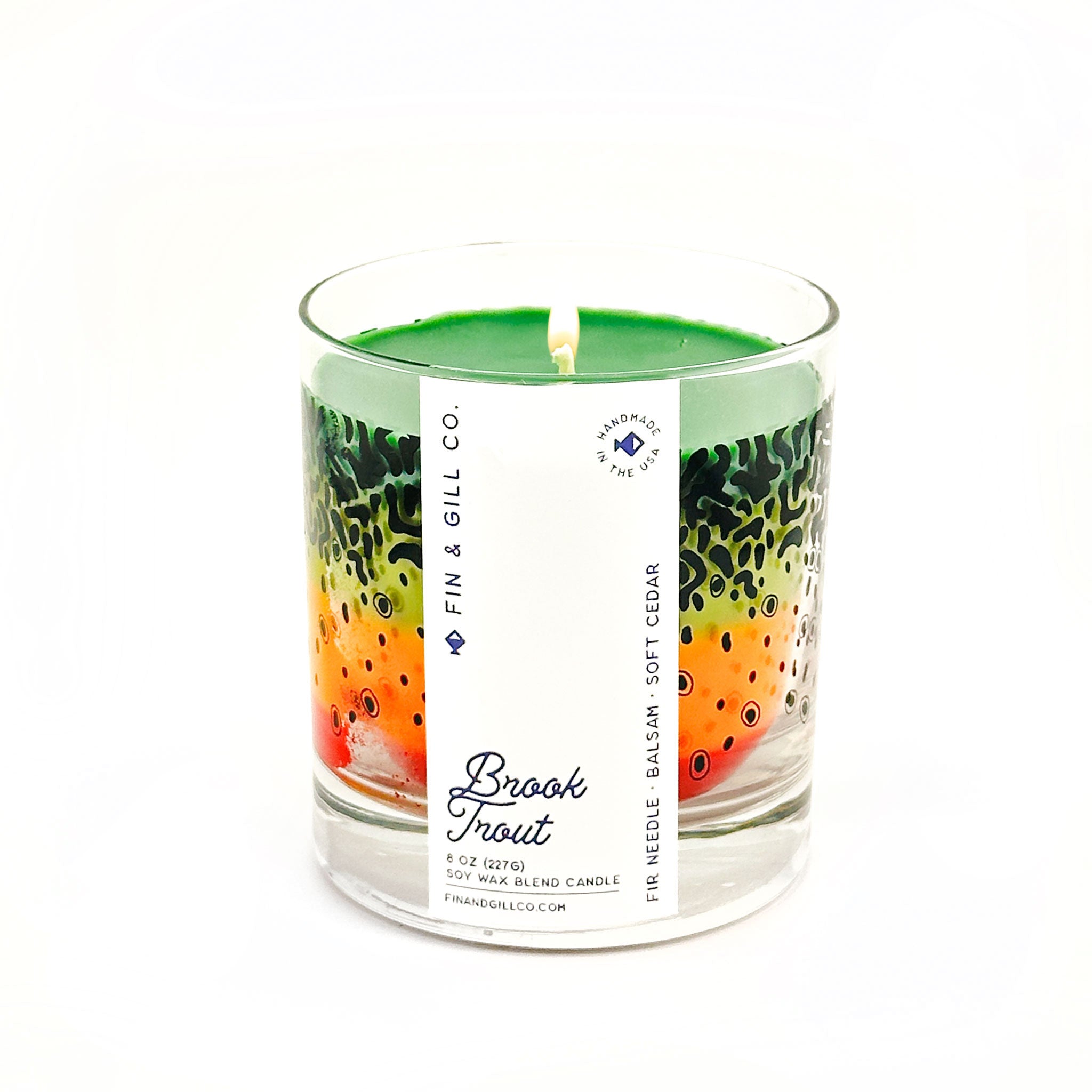 Brook Trout Candle