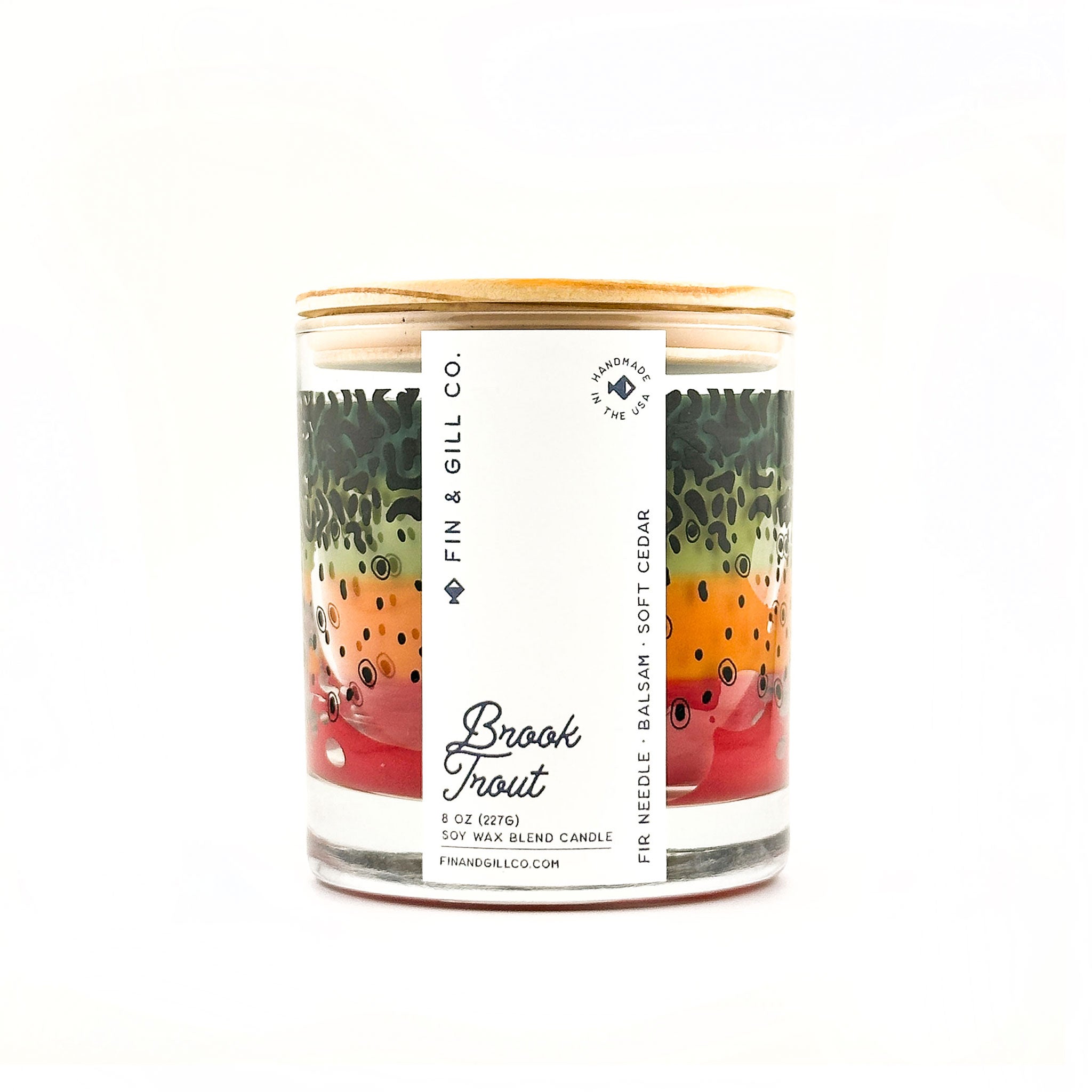 Brook Trout Candle