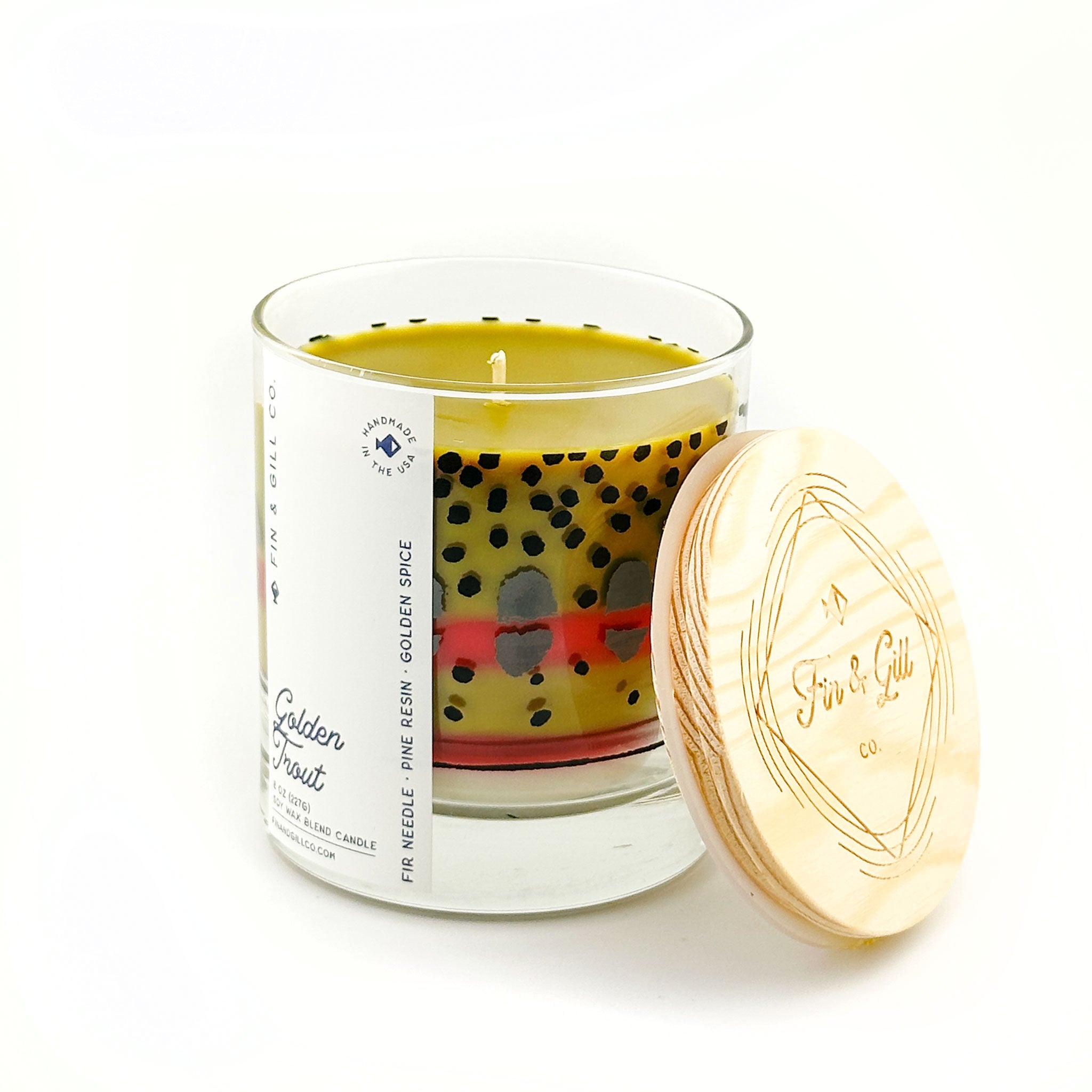 Golden Trout Candle