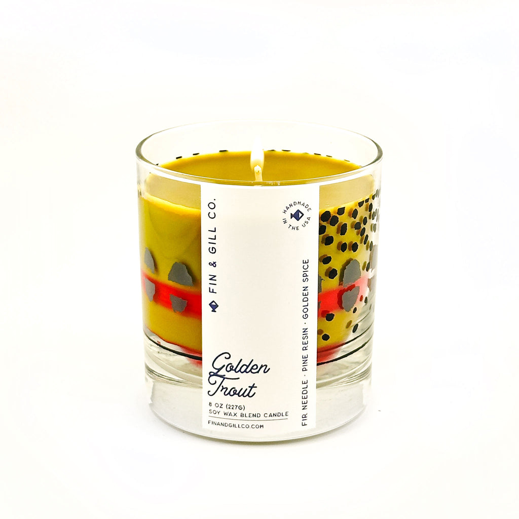 Golden Trout Candle