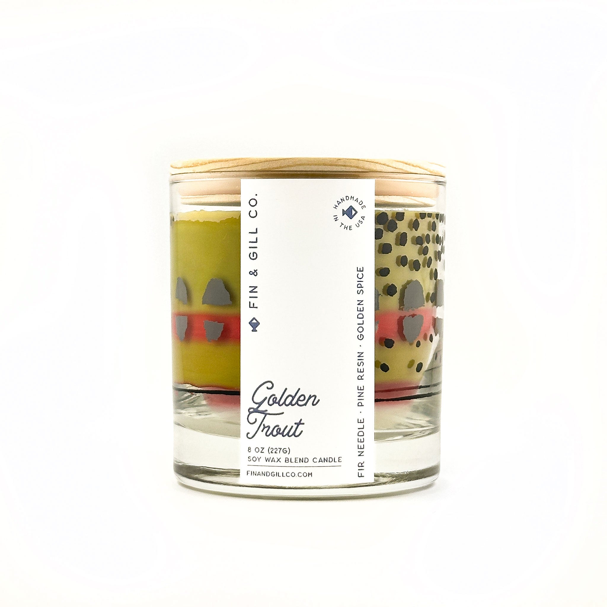 Golden Trout Candle