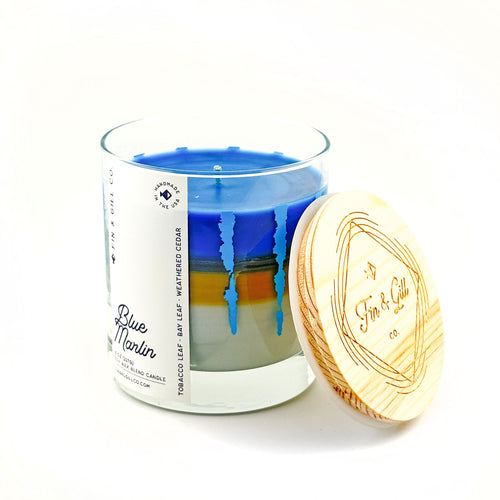 Blue Marlin Candle