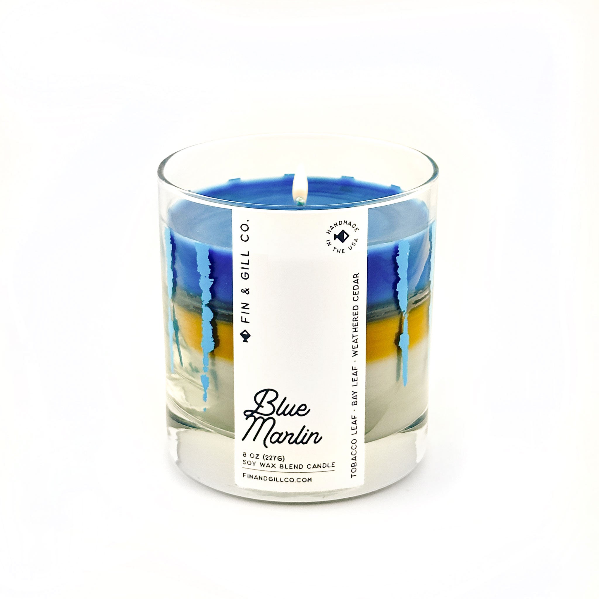 Blue Marlin Candle