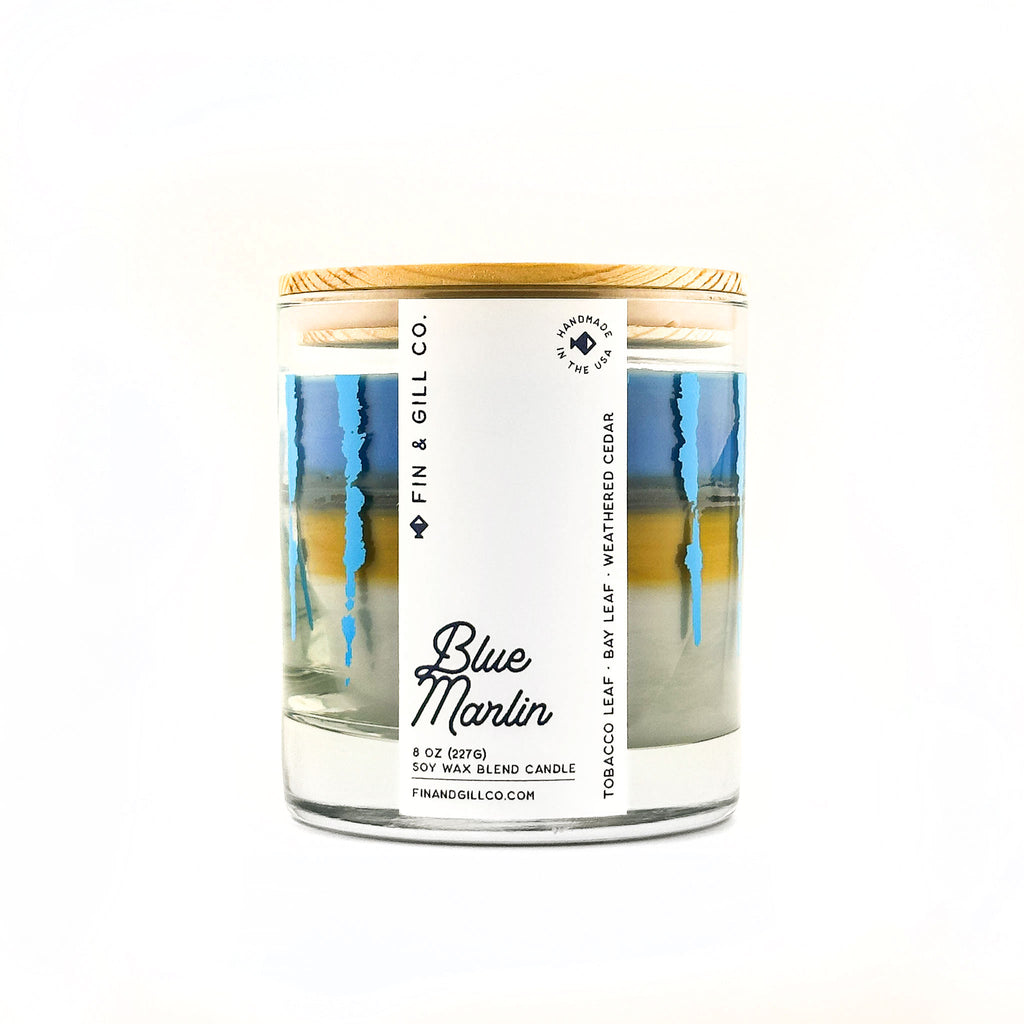 Blue Marlin Candle