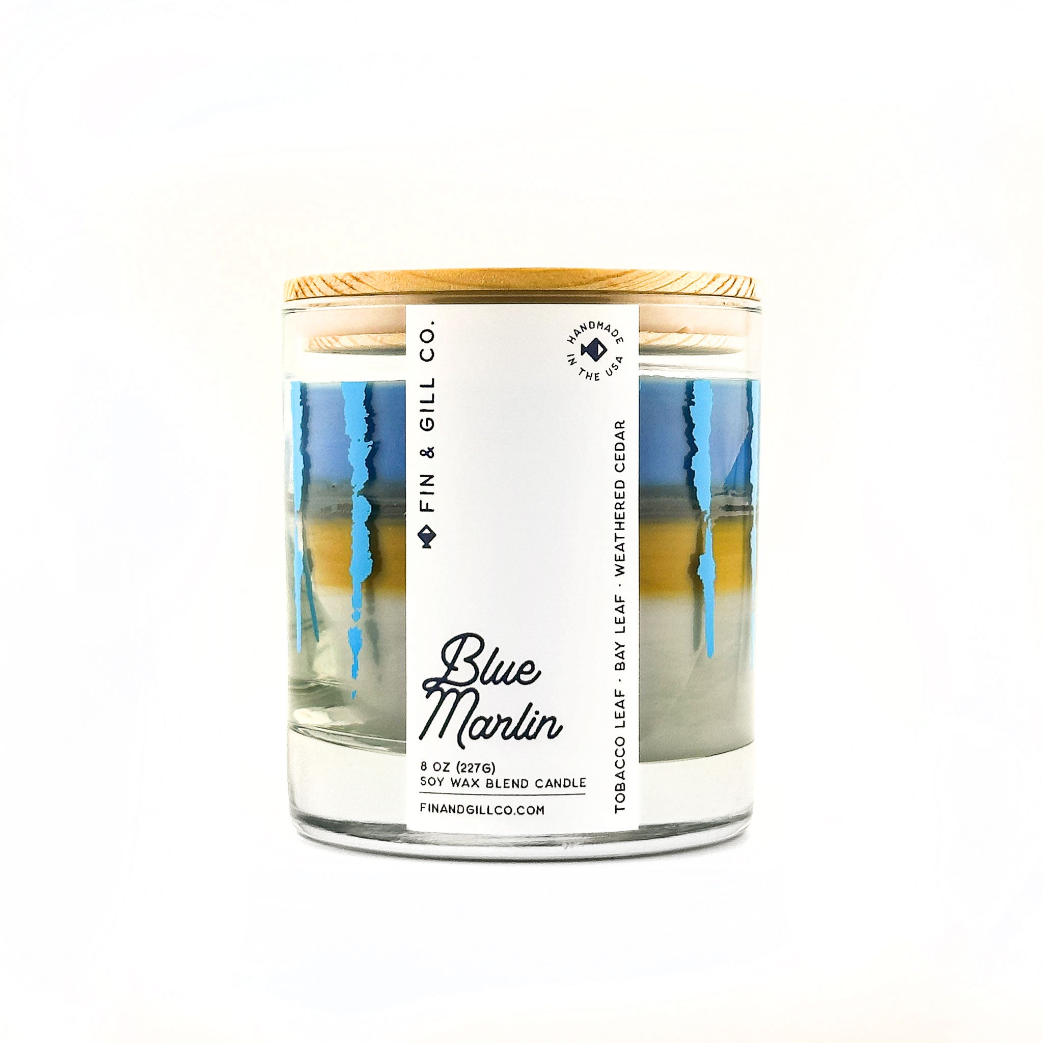 Blue Marlin Candle