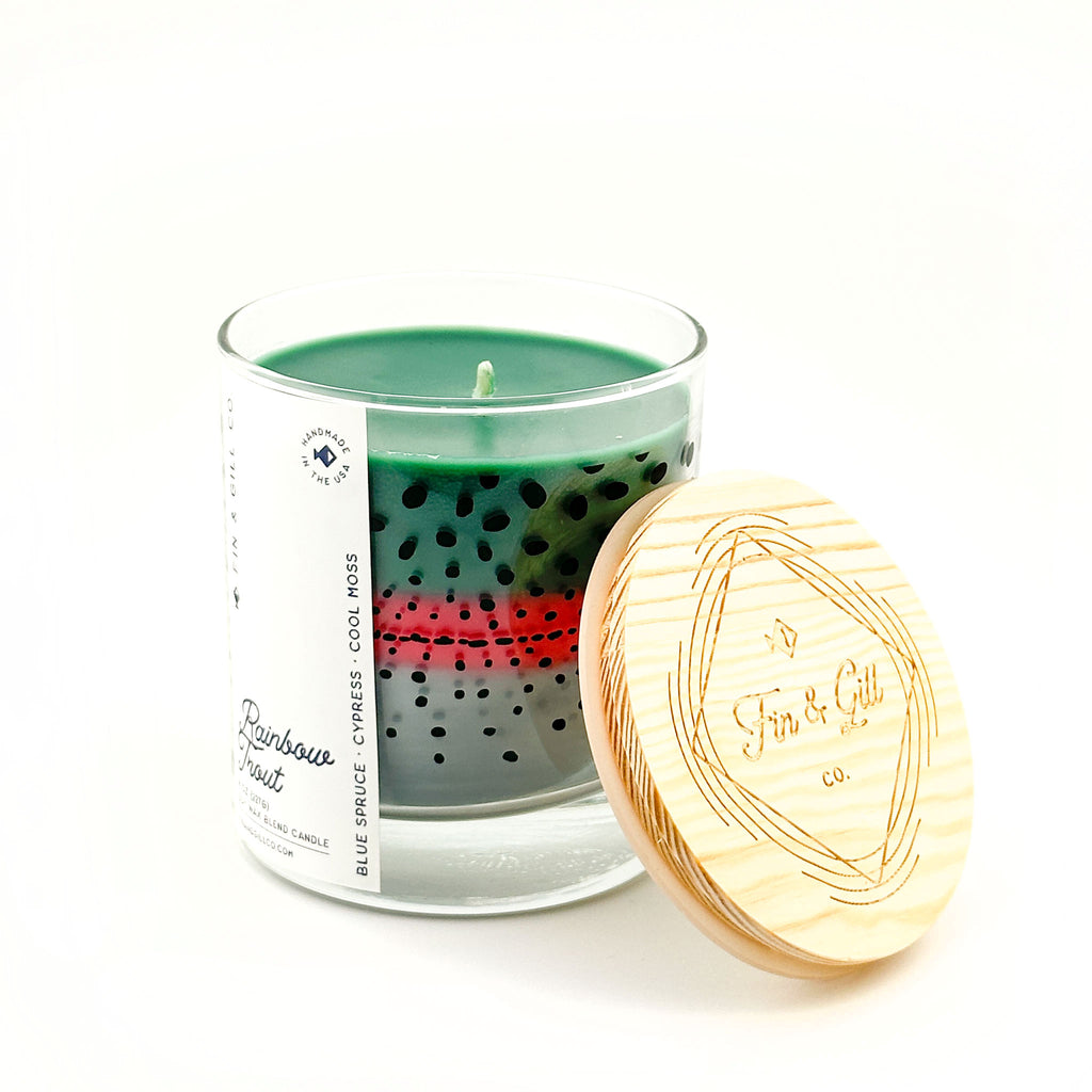 Rainbow Trout Candle