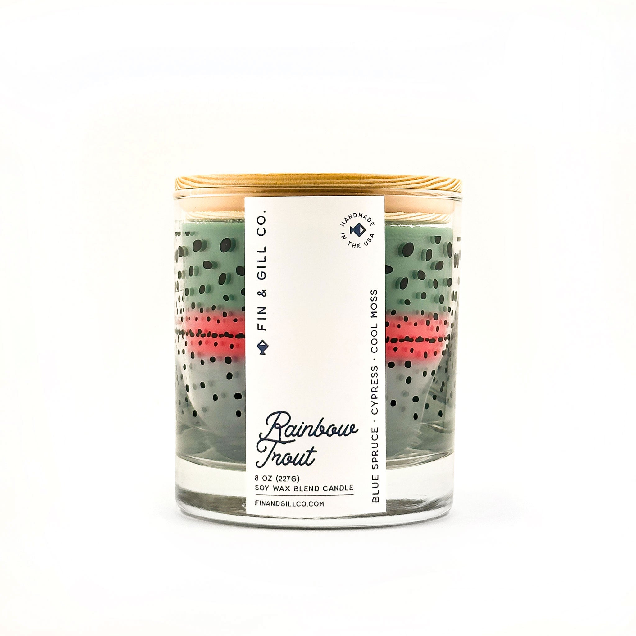 Rainbow Trout Candle
