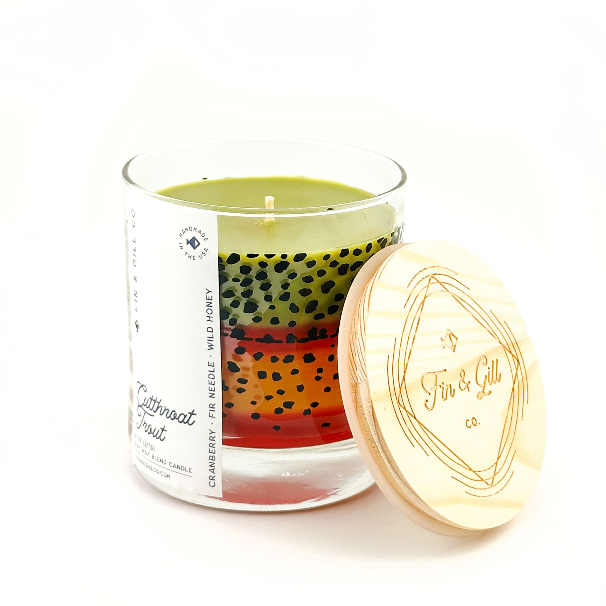 Cutthroat Trout Candle