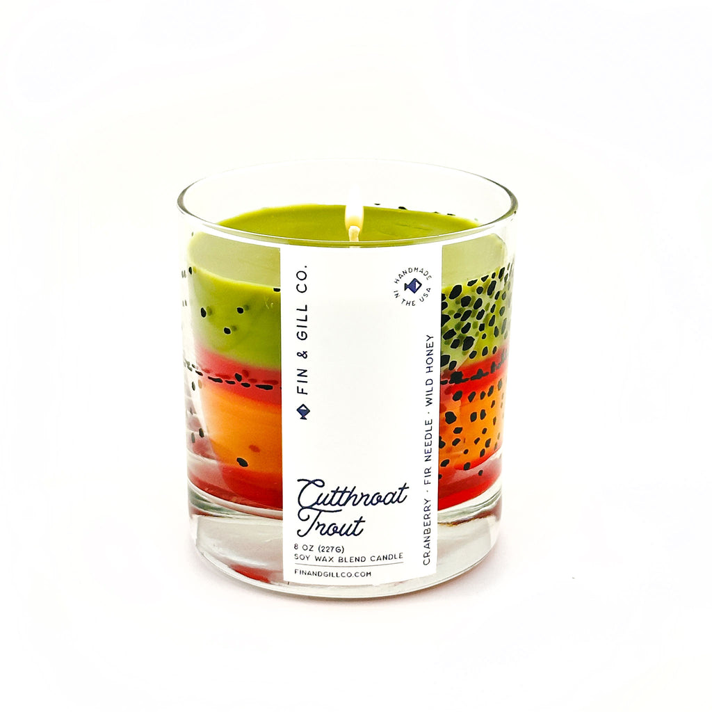 Cutthroat Trout Candle